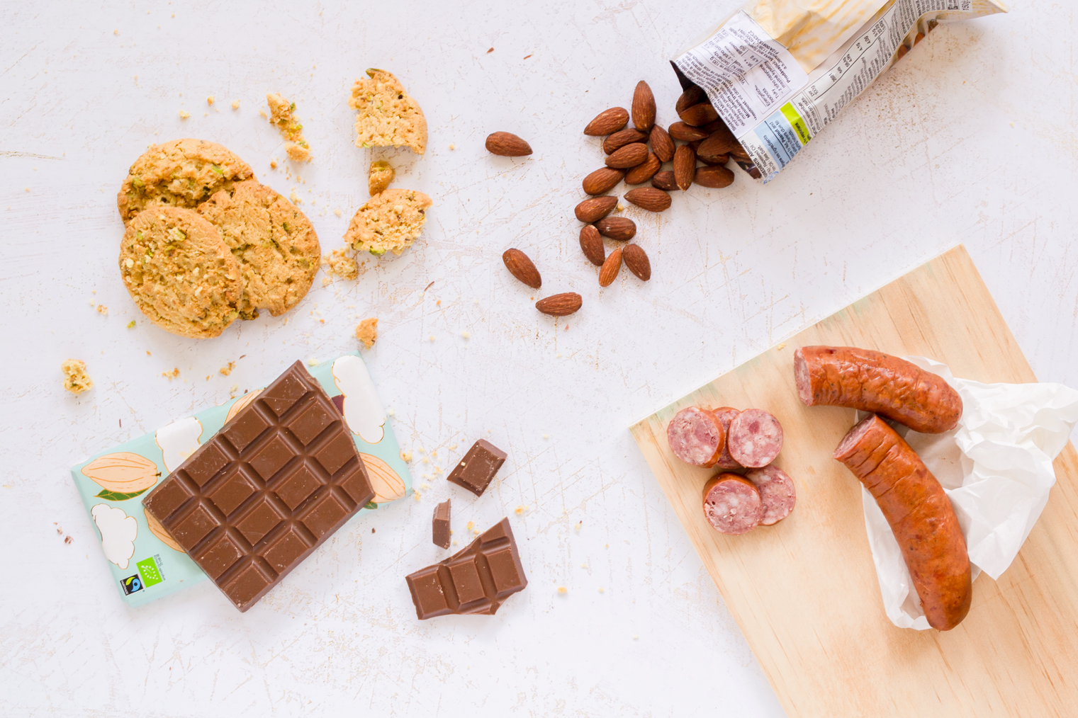 Chutě na sladké a slané Potraviny léta, mungo, rýže, bulgur, kokos, kustovnice, zelený čaj, zelenina